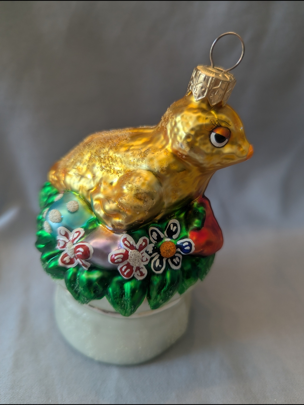 Christopher Radko Ornament Spring Hat/Easter Derby Retired
